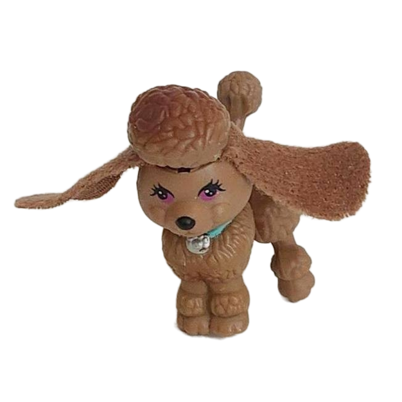 1994 Kenner Brown Poodle Dog Vintage Pretend Play Toy Littlest Pet Shop