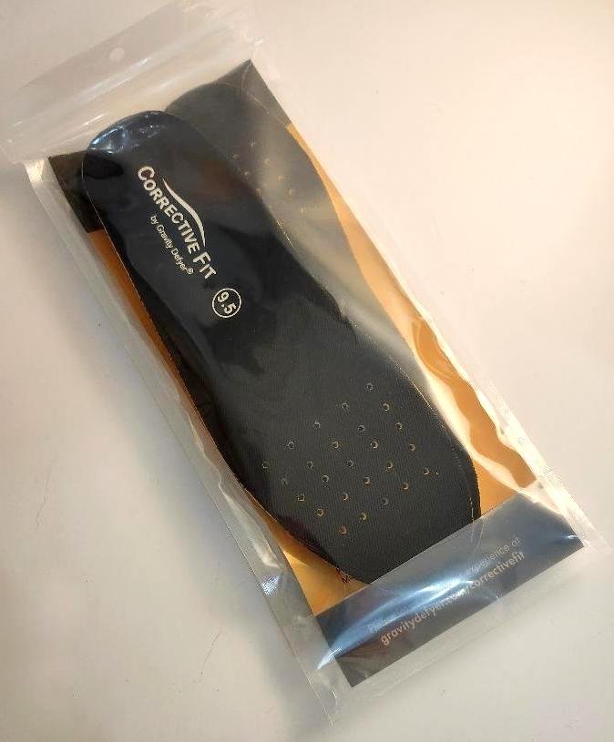 Image 1 of Womens Size 9.5 Wide Corrective Fit Orthotic Pair of Insoles by Gravity Defer