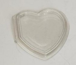 TY Beanie Baby Heart Swing Tag Plastic Protector Replacement Piece Part
