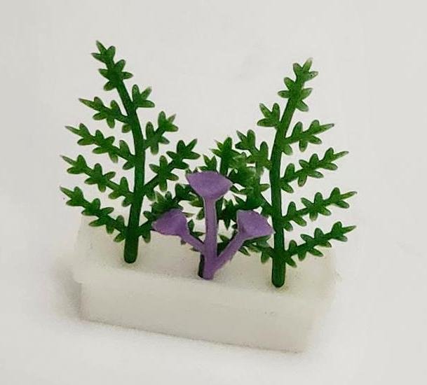 Image 1 of The Littles Pretend Toy Planter Plant Dollhouse Miniature Accessory Vintage