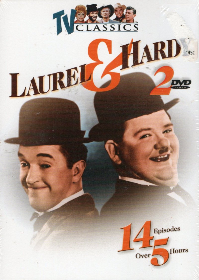 Image 0 of Laurel & Hardy TV Classics on DVD 14 Episodes 5+ Hours of Runtime Comedy