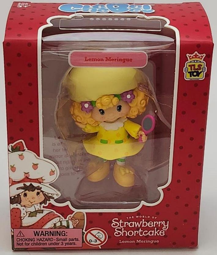 Lemon Meringue TLS The World Of Strawberry Shortcake PVC Toy Figure Pretend Play