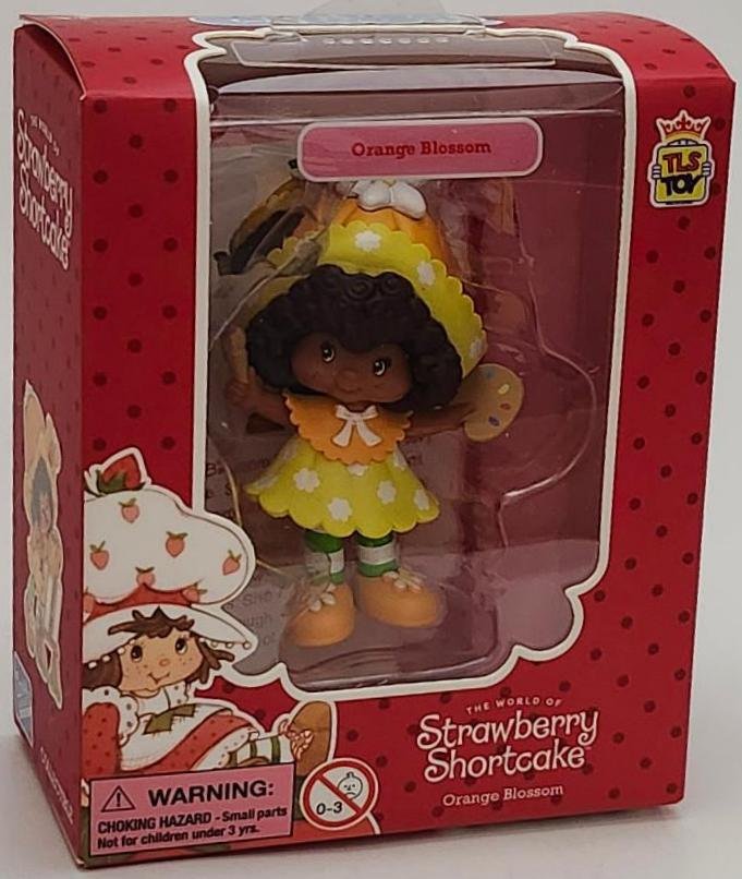 Orange Blossom TLS The World Of Strawberry Shortcake PVC Toy Figure Pretend Play