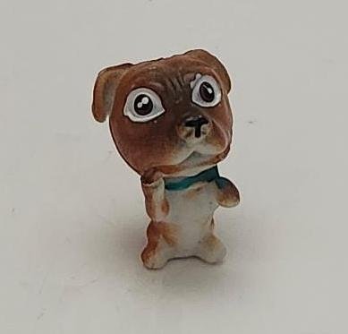 Image 1 of Miniature Puppy Dog Part of Snubbies Collection Large Head Big Eyes Little Body