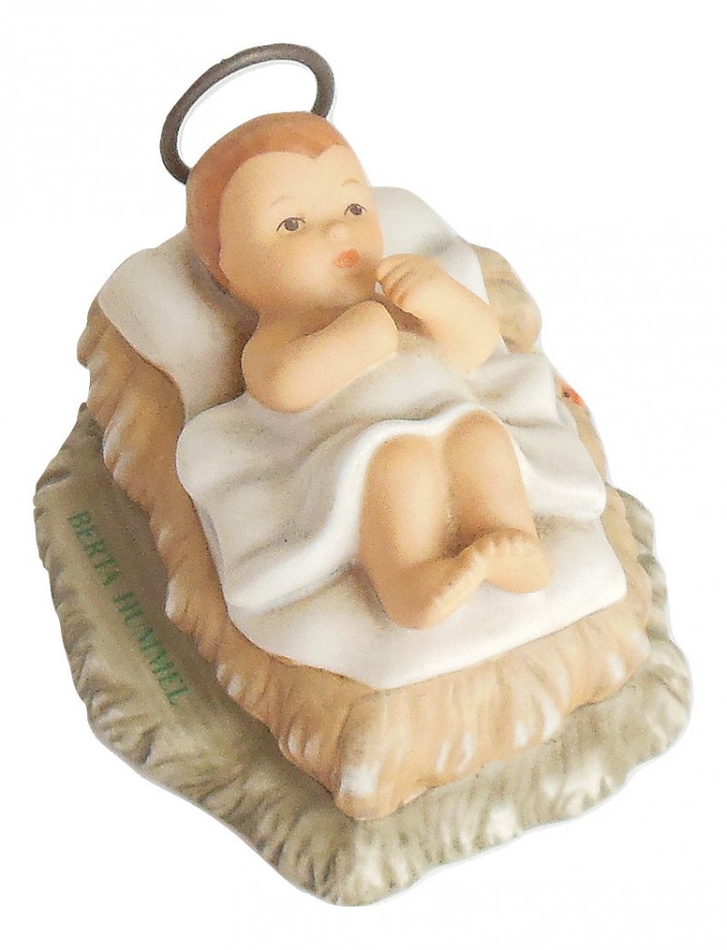 Image 0 of Baby Jesus Nativity Figurine Berta Hummel 1996 BH 26/C Vintage Porcelain
