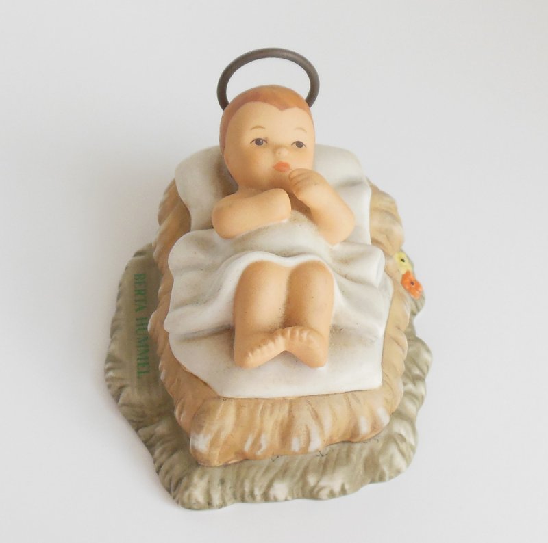 Image 1 of Baby Jesus Nativity Figurine Berta Hummel 1996 BH 26/C Vintage Porcelain