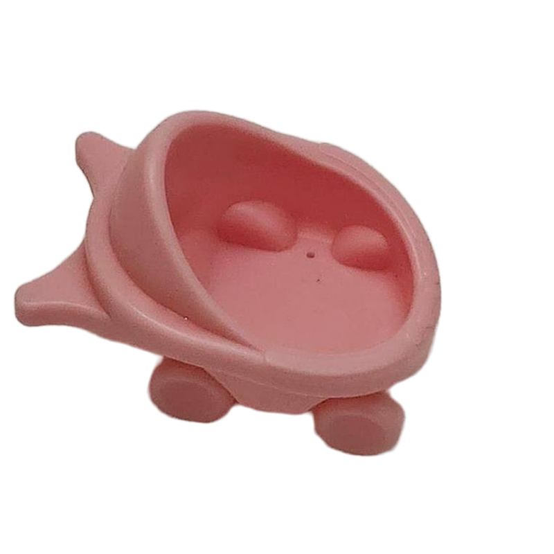 Fisher Price Little People Light Pink Baby Doll Stroller Buggy 1990s Vintage Toy