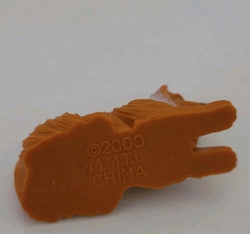 Image 3 of Vintage Miniature Rubber Collie Dog Brown White 2000 M.M.T.L Great as Barbie Toy