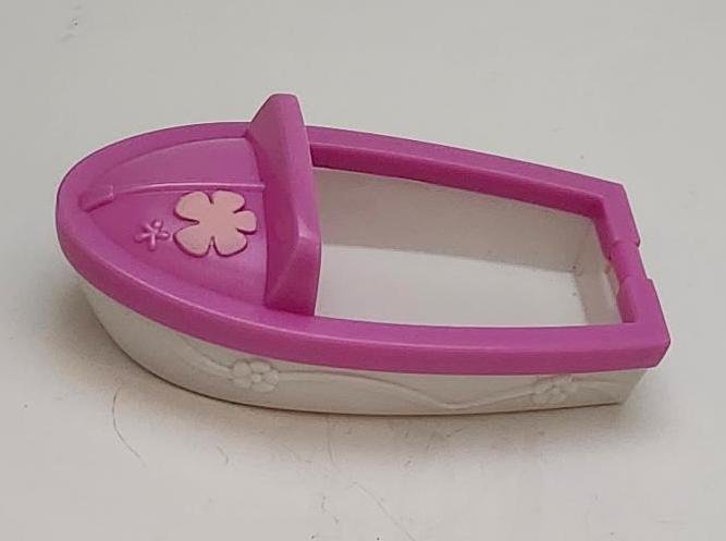 Image 1 of Littlest Pet Shop Pawtucket by Hasbro 2008 Purple Pretend Play Toy Boat