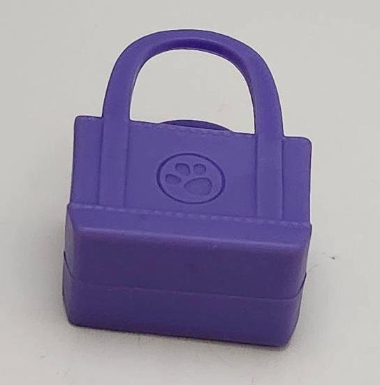 Image 2 of Littlest Pet Shop Pretend Play Toy Purple Shopping Bag Accessory for LPS Figure