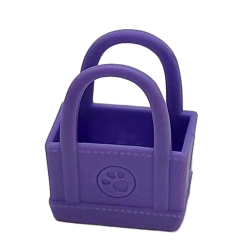 Littlest Pet Shop Pretend Play Toy Purple Shopping Bag Accessory for LPS Figure