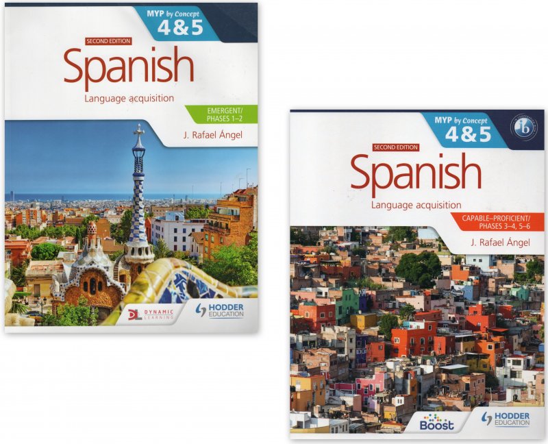 Image 0 of Spanish MYP by Concept Book 4&5 Emergent Phases 1-2 Capable Proficient 3-4 5-6  