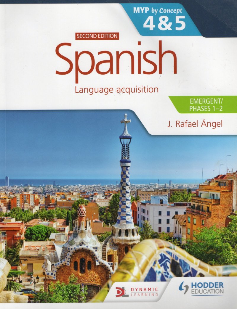 Image 1 of Spanish MYP by Concept Book 4&5 Emergent Phases 1-2 Capable Proficient 3-4 5-6  
