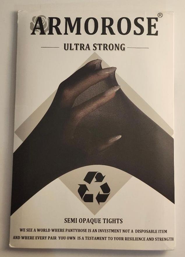 Image 0 of Armorose Womens Tights Ultra Strong Semi Opaque Dark Mocha Size L Semi Sheer