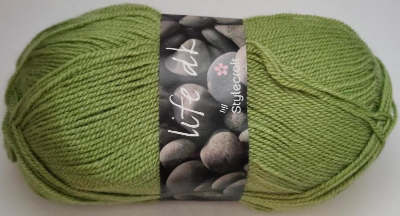 Image 1 of Life DK by Stylecraft Fern Yarn Green Crafting Yarn Wool Acrylic 2311