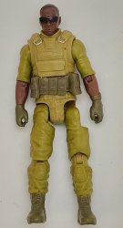 Pretend Play Toy Action Figure Jurassic World Mercenary Toy Jointed Figure FTF