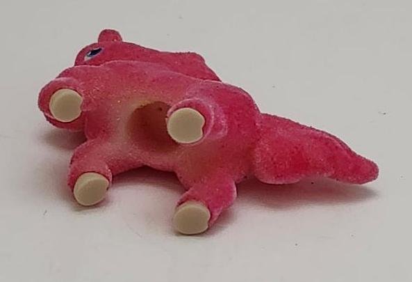 Image 2 of Farm In My Pocket Pink Flocked Pony with Hole in the Bottom for Posable Figure