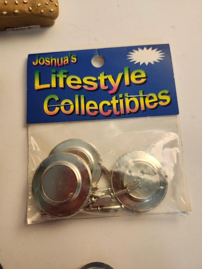 Image 4 of Miniature Dollhouse Dishes Pots Food Lot Accessories for Barbie & Other Dolls