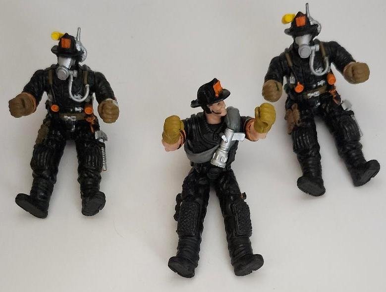Image 2 of Firefighter Fireman Lot of Chap Mei Toy Figurines Action Figures Fire Fighters