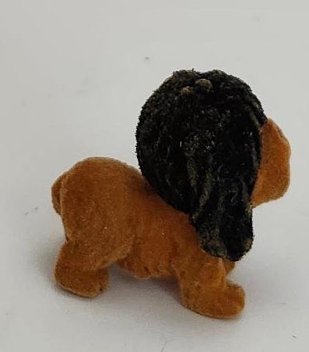 Image 2 of Puppy In My Pocket Brown Dog Figure Bob Polish Lowland Sheep Dog Pretend Play