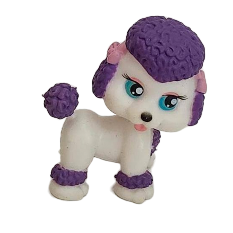 My Pet Pals Pet Boutique Purple Poodle Dog Pink Bows Pretend Play Toy