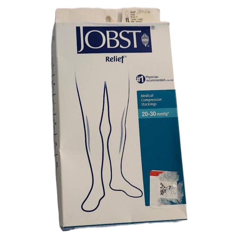 Jobst Relief Medical Compression Stockings 20-30 mmHg 20 to 30 Knee High S Small