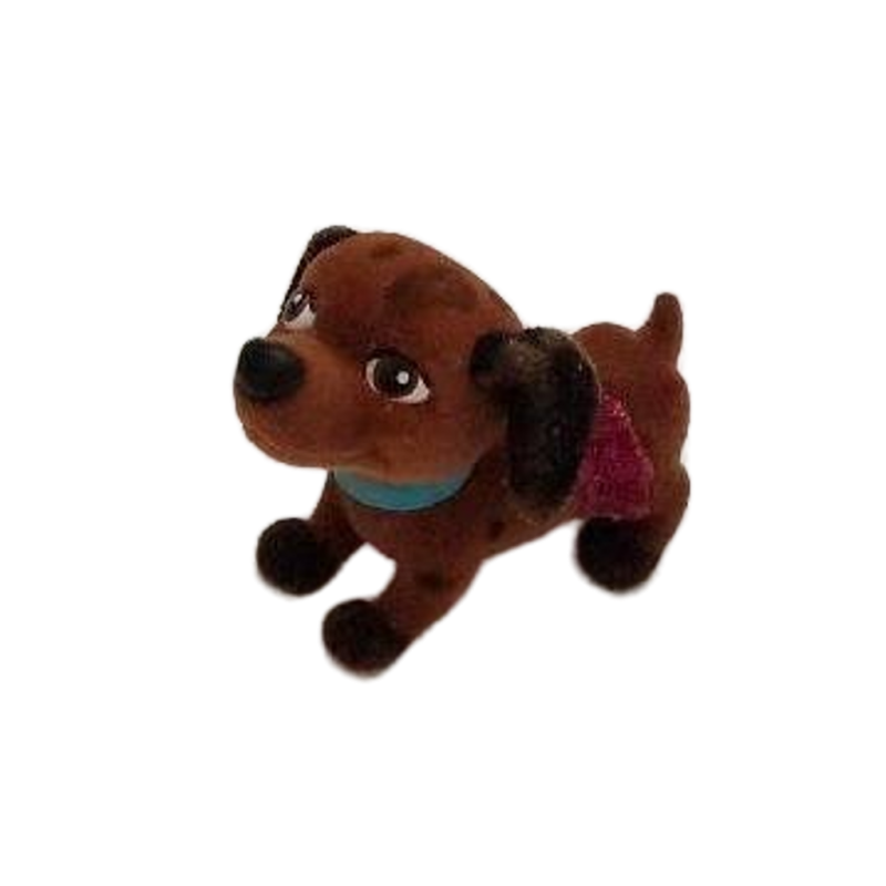 Puppy Dog Wearing Tutu Barbie Pet Series 1 Pretend Play Toy Flocked Dog Figure