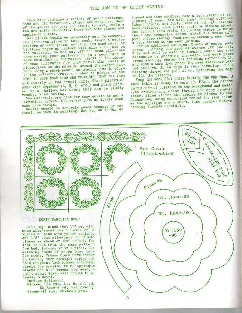 Image 6 of Aunt Martha Quilt 2 Booklet Books Easy Quilts Lovers Delight Pieced Applique