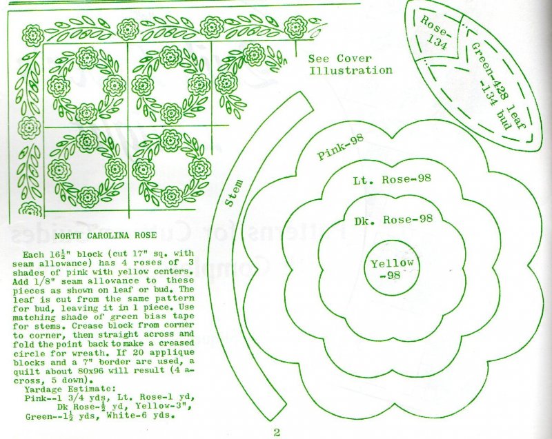 Image 8 of Aunt Martha Quilt 2 Booklet Books Easy Quilts Lovers Delight Pieced Applique