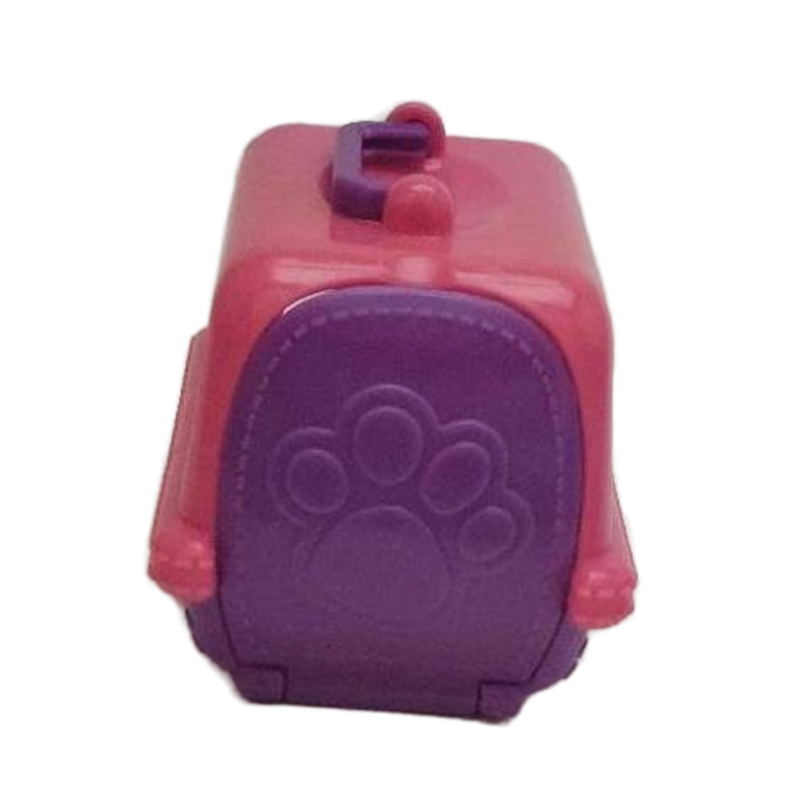 Puppy In My Pocket Mini Dog Carrier Pink Purple Pretend Play Toy Accessory MEG