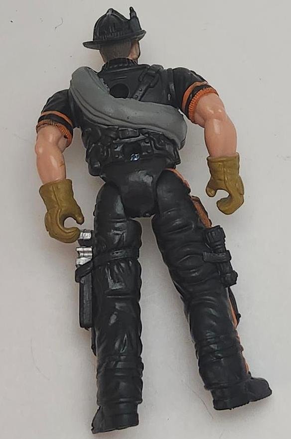 Image 1 of Chap Mei Fireman Firefighter Rescue Action Figure Rescue Force Pretend Play Toy