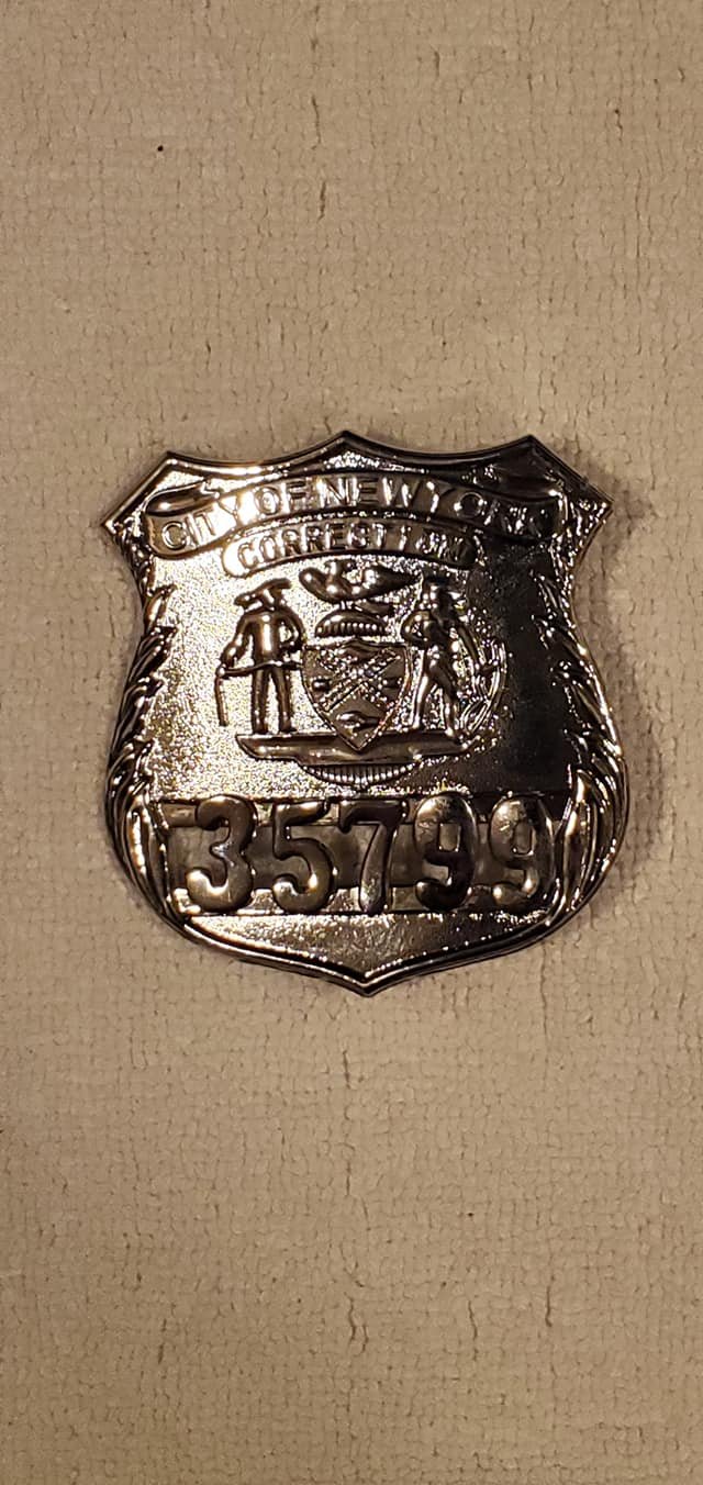 Image 0 of REPLICA NEW YORK CITY CORRECTION DEPARTMENT BADGE 