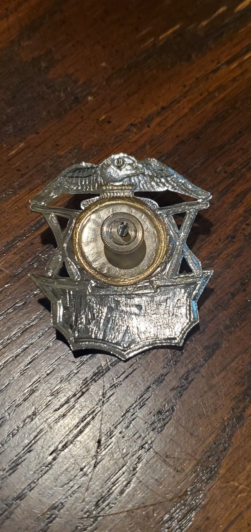 Image 1 of SECURITY GUARD HAT BADGE 