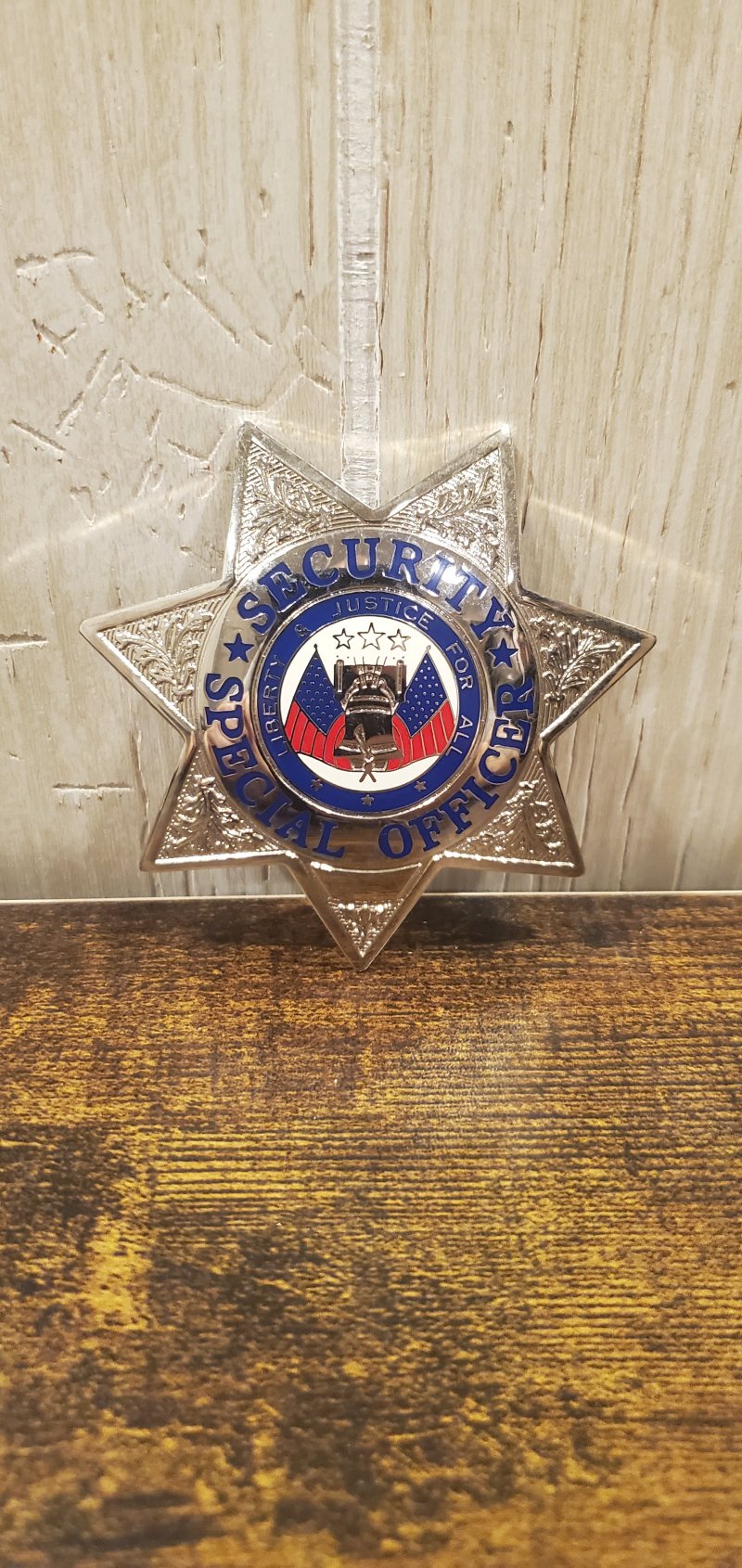 Image 0 of SECURITY SPECIAL OFFICER STAR BADGE 