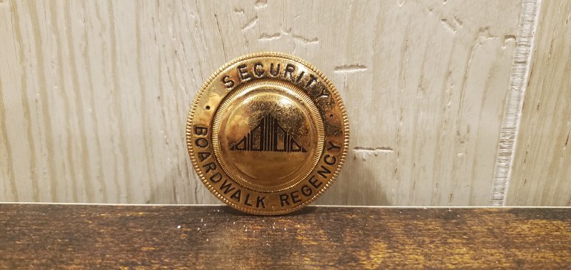 Image 0 of BOARDWALK REGENCY SECURITY HAT BADGE 