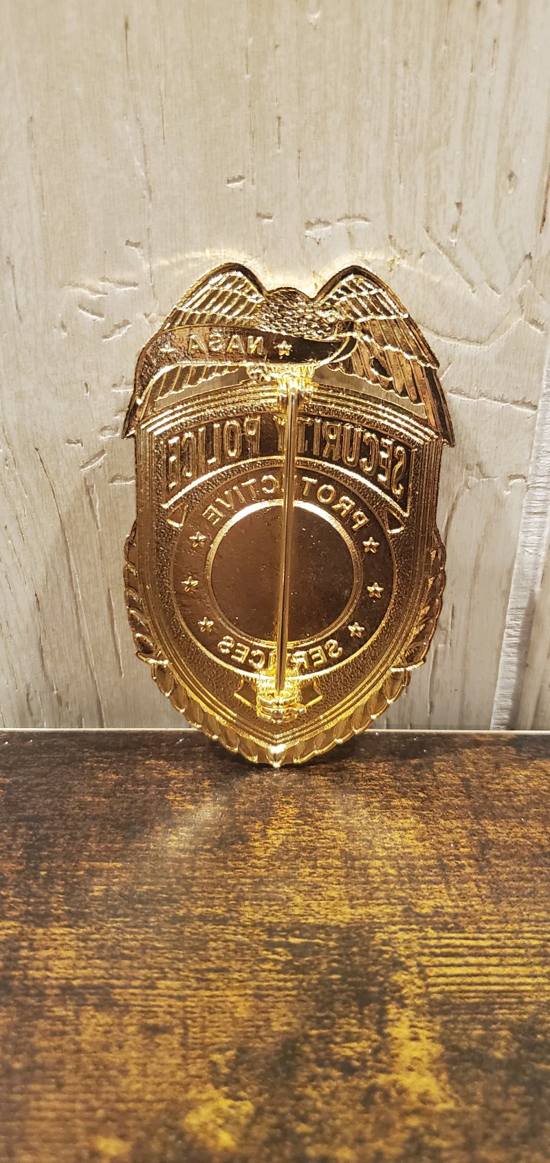 Image 1 of NASA PROTECTIVE SERVICES SECURITY POLICE BADGE 