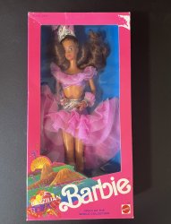 9094 Brazilian Barbie Doll 1989 Special Edition Dolls of The World