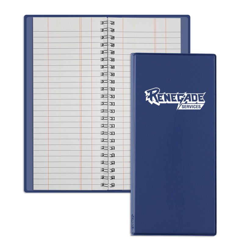 Personalized Wire-O Tally Book