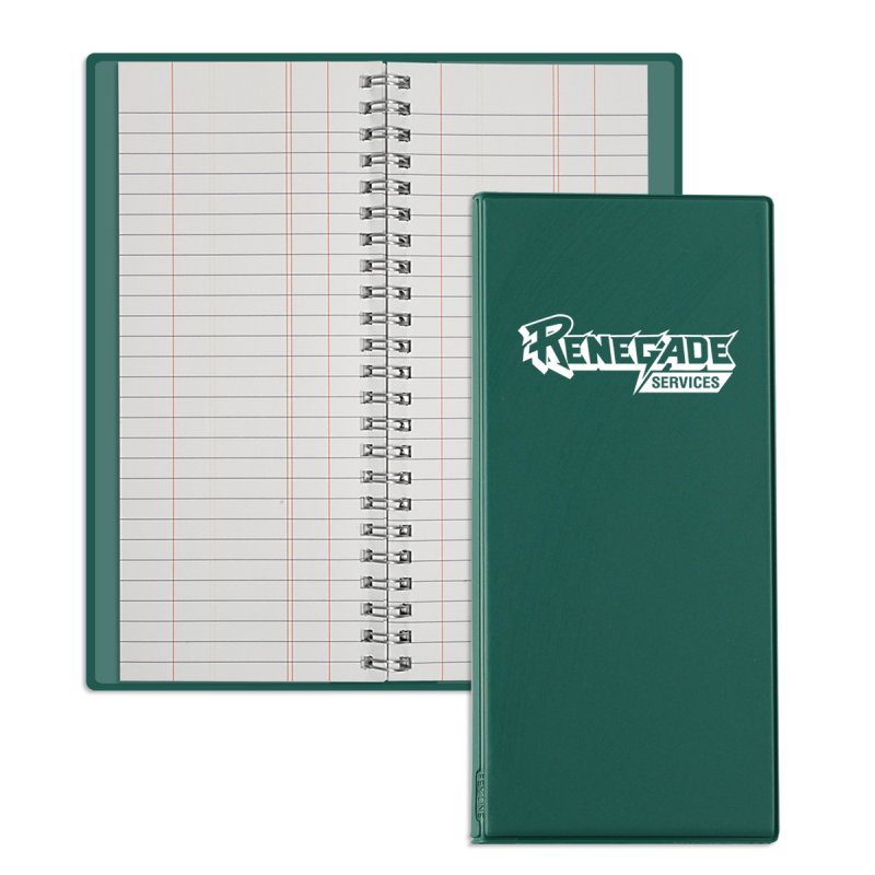 Personalized Wire-O Tally Book