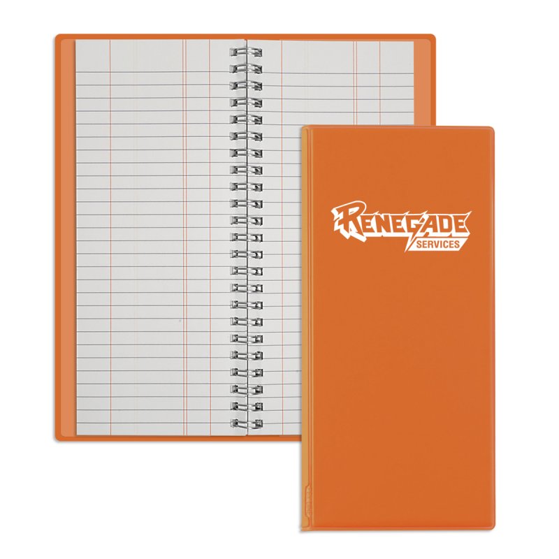Personalized Wire-O Tally Book