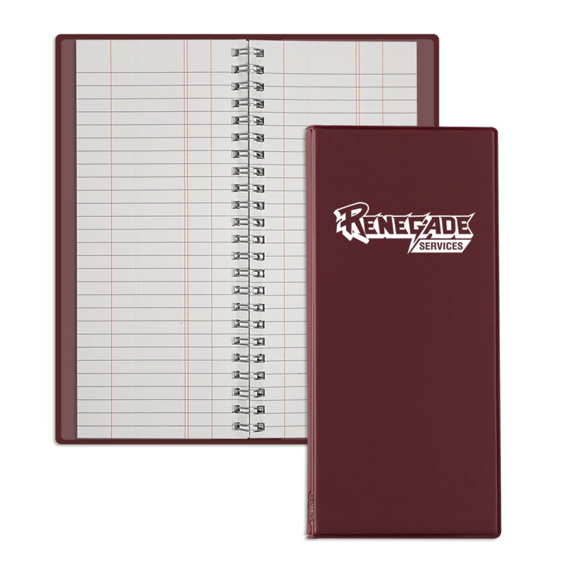 Personalized Wire-O Tally Book