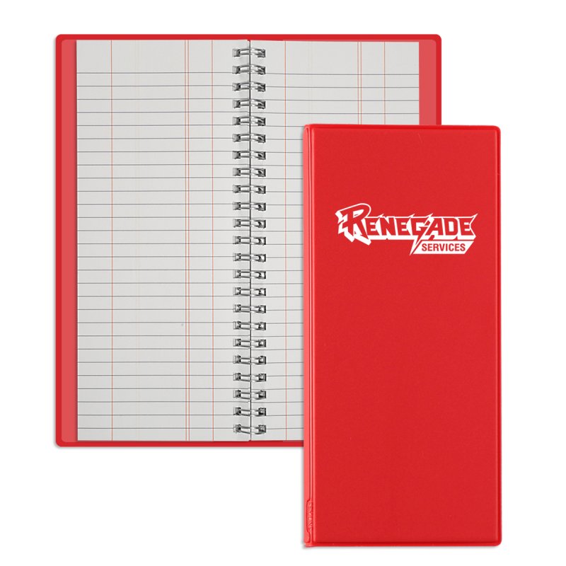 Personalized Wire-O Tally Book
