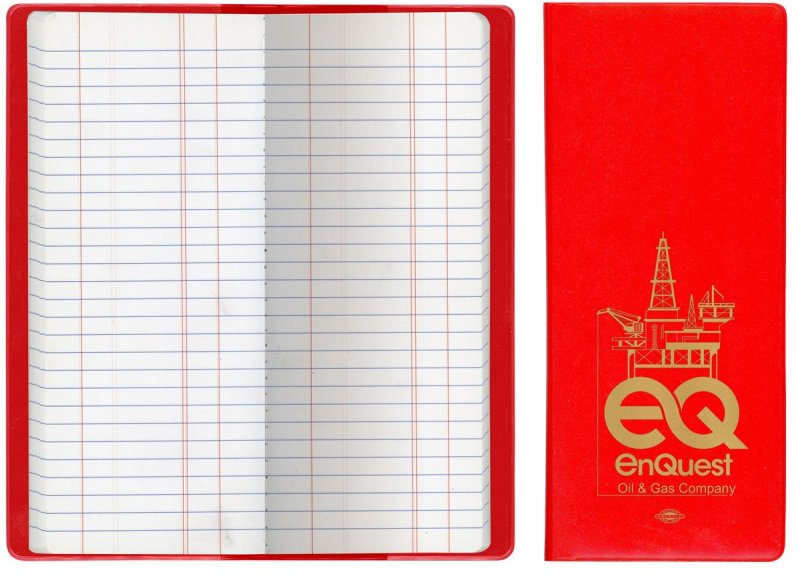 Long Tally Book-Standard Vinyl