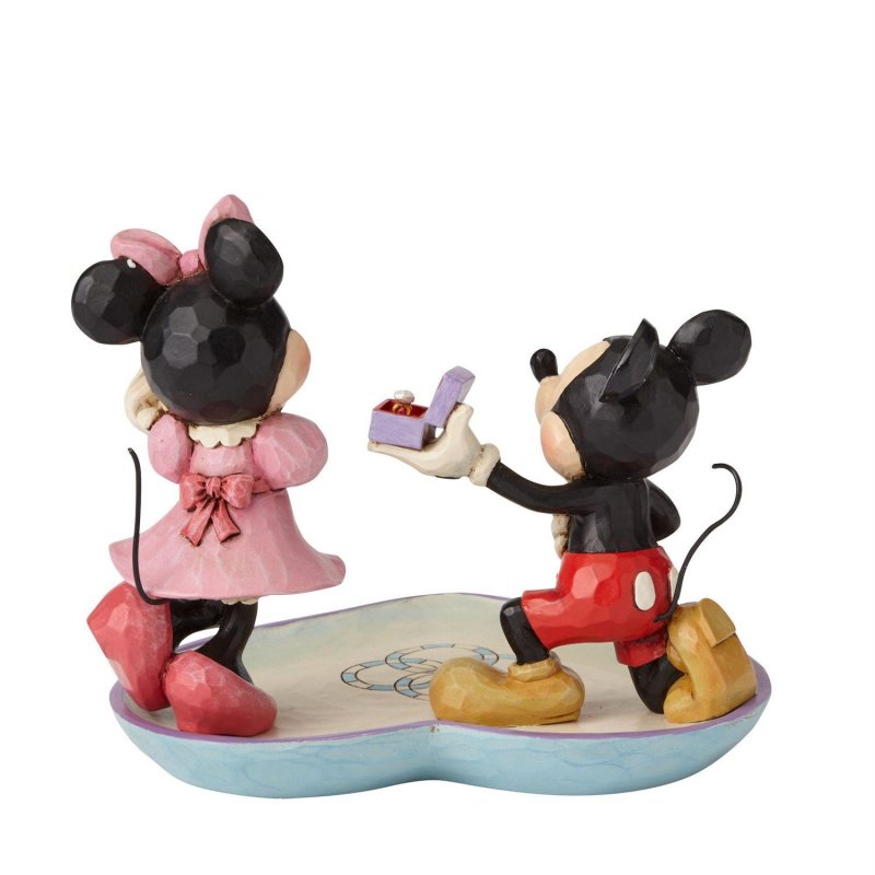 Image 2 of Mickey Proposing to Minnie Figure