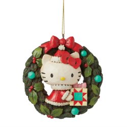 Hello Kitty Wreath Christmas