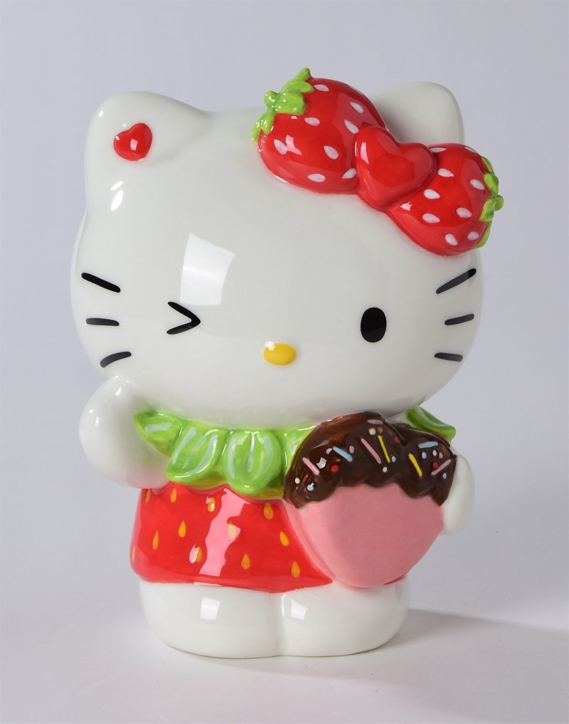 Image 0 of Hello Kitty with Strawberry Figurine