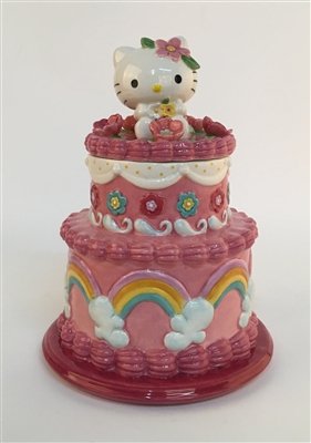 Image 0 of Hello Kitty Cake Cookie Jar