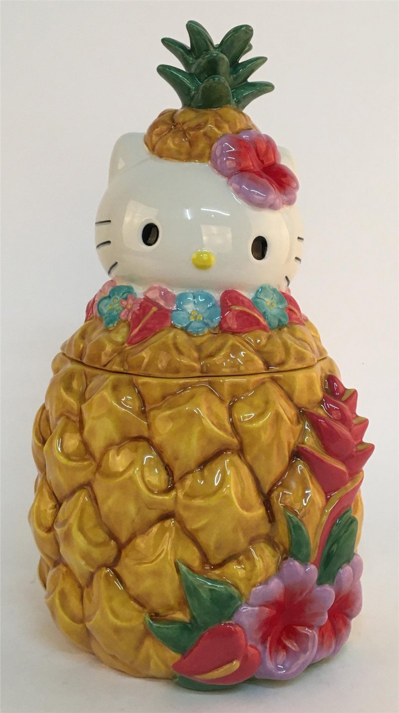Image 0 of Hello Kitty Pineapple Cookie Jar