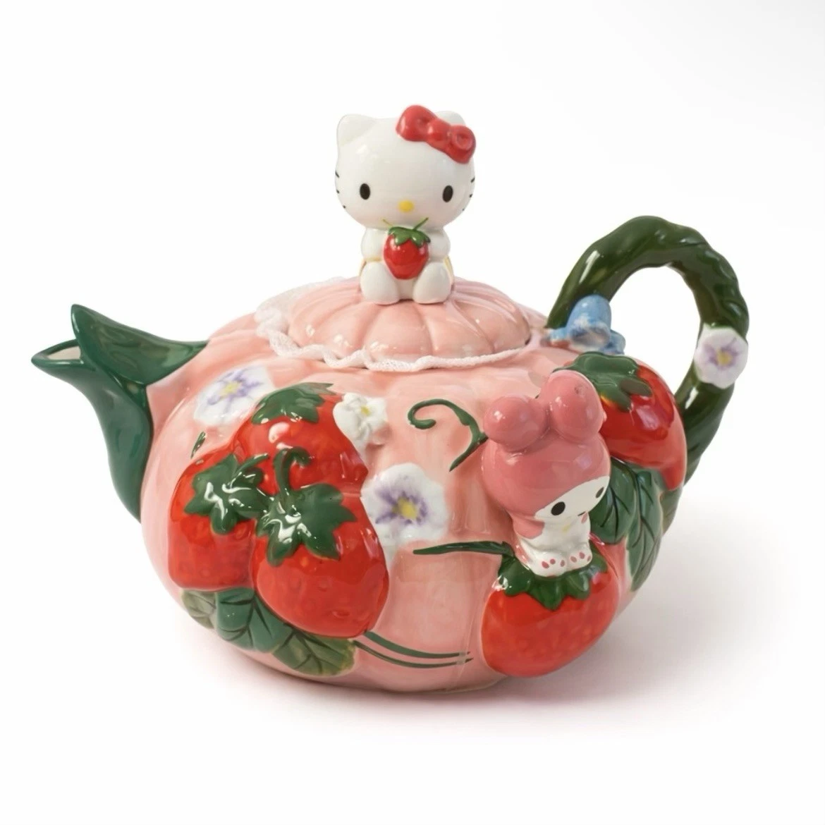 Image 0 of HELLO KITTY AND MY MELODY STRAWBERRY TEA POT