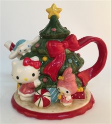 Hello Kitty and Friends Holiday Tree Teapot